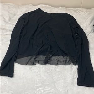 Lulu lemon mesh long sleeve shirt